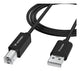 Wozinsky WKDDY3S USB-kabel USB 2.0 2 m USB B USB C 0,48 Gbit/sek. Sort