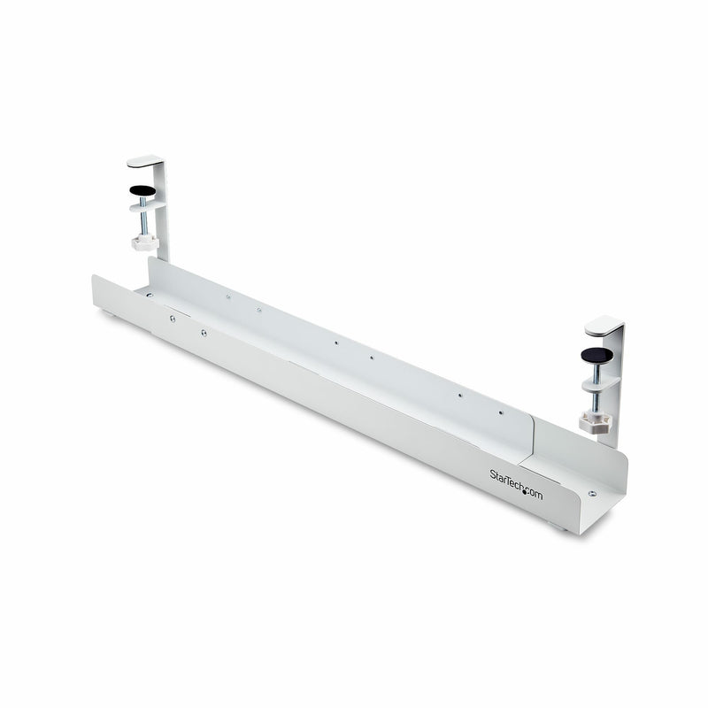 StarTech.com CALW-DESK-CABLE-TRAY kabelorganisator Skrivebord Kabelbakke Hvid 1 stk