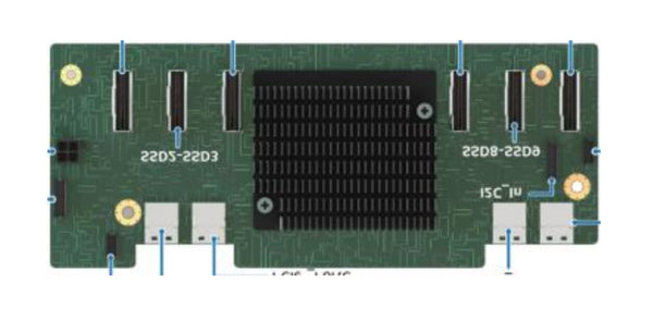 Intel 2U Midplane Forlængerplade