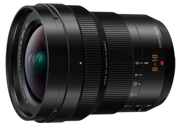 Panasonic H-E08018E kameraobjektiv Sort