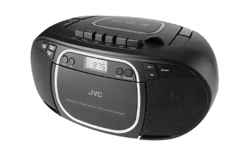 JVC RC-E451B CD-afspiller Sort Bærbar CD-afspiller