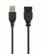 Gembird CCP-USB2-AMAF USB-kabel USB 2.0 150 m USB A Sort