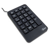 Inter-Tech KB-120 numerisk tastatur Universel USB Sort