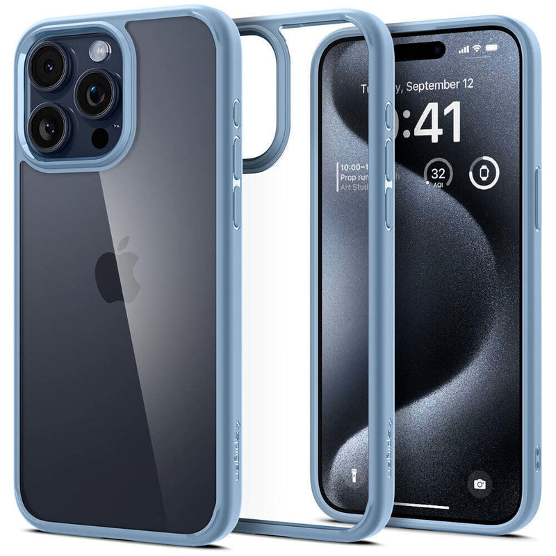 Spigen ACS06447 mobiltelefon etui 17 cm (6.7") Cover Blå