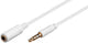 Goobay 62363 lydkabel 3 m 3.5mm Hvid