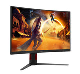 AOC G4 C32G4Z computerskærm 80 cm (31.5") 1920 x 1080 pixel Fuld HD LCD Sort, Rød