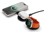 Satechi OntheGo 3-in-1 Headset, Smartphone, SmartWatch Sort USB Trådløs opladning Hurtig opladning Indendørs