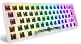 Sharkoon SKILLER SGK50 S4 tastatur Hjem USB QWERTY Tysk Hvid