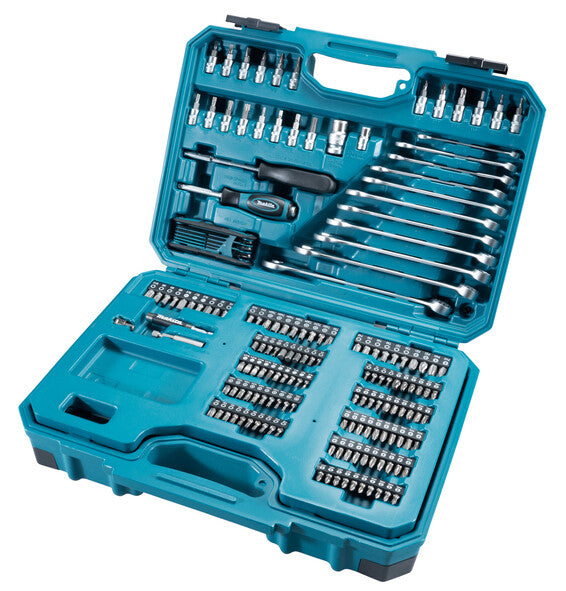 Makita E-10883 mekaniske værktøjssæt 221 værktøjer
