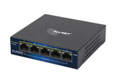 ALLNET 215400 Ikke administreret L2 Gigabit Ethernet (10/100/1000) Strøm over Ethernet (PoE) Bord-/vægmontering Sort
