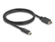 DeLOCK 85530 USB-kabel USB 3.2 Gen 2 (3.1 Gen 2) 1 m USB E USB C 10 Gbit/sek. Sort