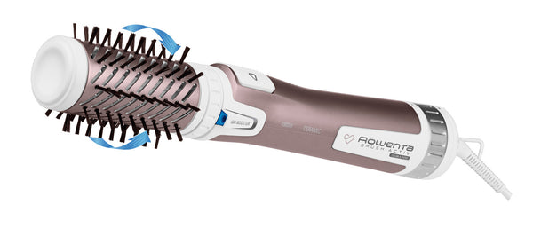 Rowenta Brush Activ Premium Care CF9540 Varmluftsbørste Varm Aluminium, Metallic, Hvid 1000 W 1,8 m