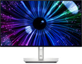 DELL UltraSharp U2424HE computerskærm 60,5 cm (23.8") 1920 x 1080 pixel Fuld HD LCD Sort, Sølv