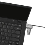 Targus ASP96RGLX kabellås Sølv 2 m