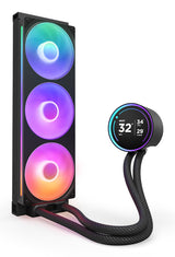 NZXT Kraken Elite 360 RGB Processor Alt-i-en væskekøler 12 cm Sort 1 stk