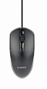 Gembird KBS-UO4-01 tastatur Mus inkluderet Kontor USB QWERTY US engelsk Sort