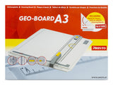Aristo AR70332 tegnetavle A3 (297x420 mm) Grå, Transparent, Hvid, Gul