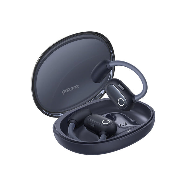 Baseus Eli Sport 1 Headset Trådløs Ørekrog Opkald/musik USB Type-C Bluetooth Sort