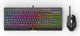 Acer NAK200 + NMW200 tastatur Mus inkluderet Spil USB US International Sort