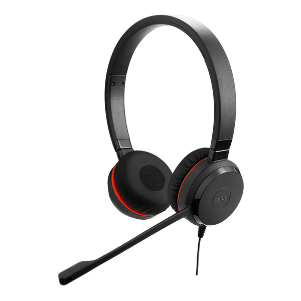 Jabra Evolve 20 Headset Ledningsført Kontor/Callcenter USB Type-A Sort