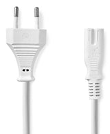 Nedis CEGL11040WT30 el-ledning Hvid 3 m Strømstik type C IEC 320