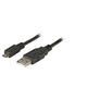 EFB Elektronik K5232SW.1,8 USB-kabel USB 2.0 1,8 m USB A Micro-USB B 0,48 Gbit/sek. Sort