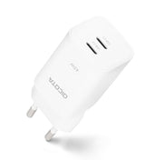 DICOTA D32182 oplader til mobil enhed Laptop, Smartphone, Tablet Hvid Vekselstrøm Hurtig opladning Indendørs