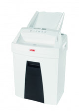 HSM Securio AF100 papirmakulator Delvist makulering 60 dB 22,5 cm Sort, Hvid