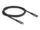 DeLOCK 80022 USB-kabel USB 3.2 Gen 2 (3.1 Gen 2) 1 m USB C 10 Gbit/sek. 100 W Sort