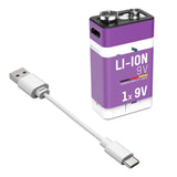 Ansmann 1315-0005 husholdningsbatteri Genopladeligt batteri 9V Lithium-Ion (Li-Ion)