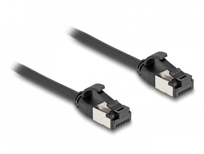 DeLOCK 80181 netværkskabel Sort 0,25 m Cat8.1 U/FTP (STP)