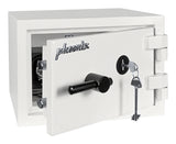 Phoenix Safe Co. Fortress SS1451K Gulv pengeskab 7 L Hvid