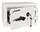 Phoenix Safe Co. Fortress SS1451K Gulv pengeskab 7 L Hvid