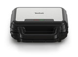 Tefal SW383D10 sandwichtoaster 700 W Sort, Rustfrit stål