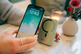 Verbatim Charge 'n' Go Magnetic Wireless Lithium polymer (LiPo) 10000 mAh Trådløs opladning Lyserød