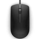 DELL MS116 mus Kontor Ambidextrous USB Type-A Optisk 1000 dpi