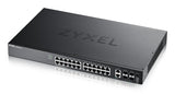 Zyxel XGS2220-30 Administreret L3 Gigabit Ethernet (10/100/1000) Sort