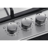 AEG HGB64420SM Sort, Rustfrit stål Indbygget 56 cm Gaskomfur 4 zone(s)