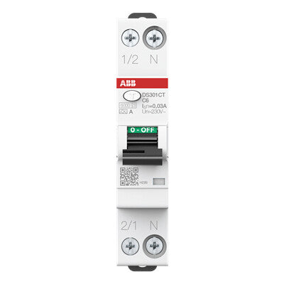 ABB 2CSR255165R1165 kredsløbsafbryder Residual-current device with overcurrent protection (RCBO) Type A 1