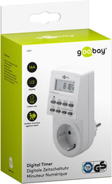 Goobay 51277 elektronisk tæller Hvid Daglig/ugentlig timer