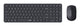 Rapoo 9310M tastatur Mus inkluderet Kontor RF trådløs + Bluetooth Sort