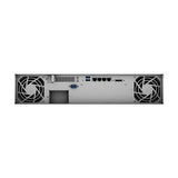 Synology RackStation RS1221+ NAS & lagringsserver Stativ (2U) Ryzen Embedded V1500B 4 GB DDR4 0 TB DiskStation Manager Sort