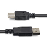 StarTech.com 15m USB 2.0, M/M USB-kabel USB A USB B 0,48 Gbit/sek. Aluminium, Sort