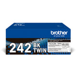 Brother TN-242BKTWIN tonerpatron 2 stk Original Sort