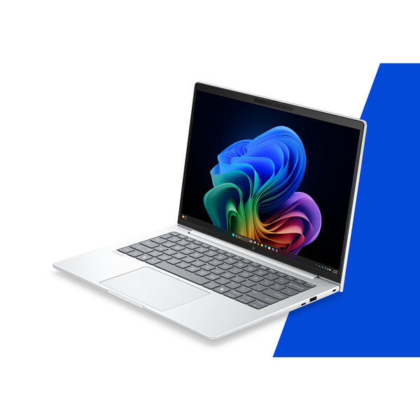 HP EliteBook 8 G2i Next Gen AI PC Copilot+ PC Intel Core Ultra 7 355 Laptop 35,6 cm (14") WUXGA 32 GB LPDDR5x-SDRAM 512 GB SSD Wi-Fi 7 (802.11be) Windows 11 Pro Sølv