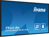 iiyama LH3260HS-B1AG skilte display Digital A-tavle 80 cm (31.5") LED Wi-Fi 500 cd/m² Fuld HD Sort Indbygget processer Android 11 24/7