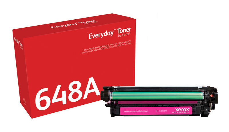 Everyday™ Magenta Toner by Xerox compatible with HP 648A (CE263A), Standard kapacitet