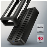 Axagon EEM2-40G drevkabinet SSD kabinet Sort M.2