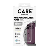 PanzerGlass CARE™ by ® Urban Explorer Case Transparent m. Sort MagSafe iPhone 18 Pro Max | 17 Pro Max