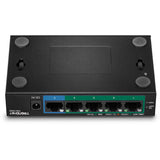 Trendnet TPE-TG52 netværksswitch Ikke administreret Gigabit Ethernet (10/100/1000) Strøm over Ethernet (PoE) Sort